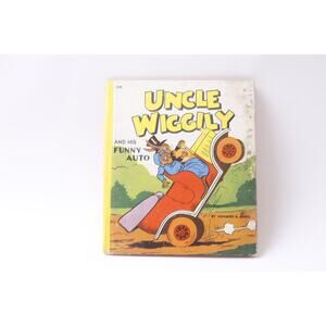 Uncle Wiggily, Funny Auto, Picture Book, Child Reading, Illustrated